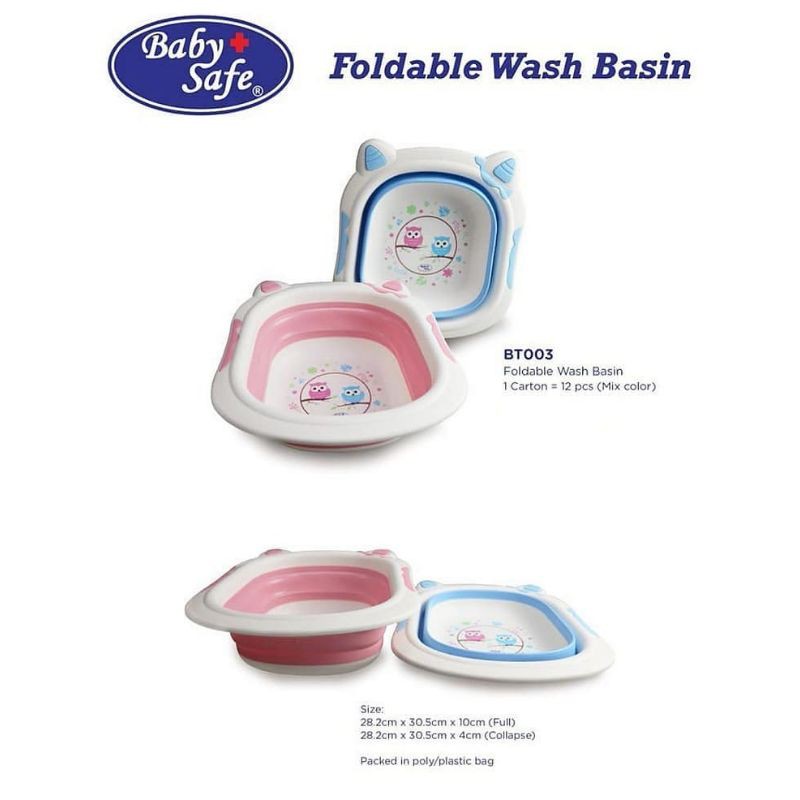 Baby Safe Foldable Wash Basin