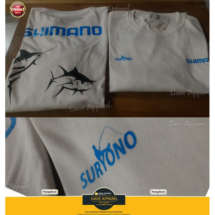Kaos Mancing Panjang Shimano/Kaos Lengan Panjang Shimano/Shimano
