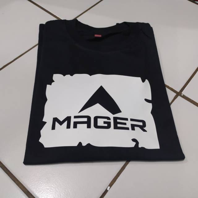 Kaos t shirt baju  mager  2 kaos plesetan eiiger kaos 