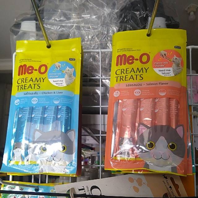 Meo creamy treats snack kucing