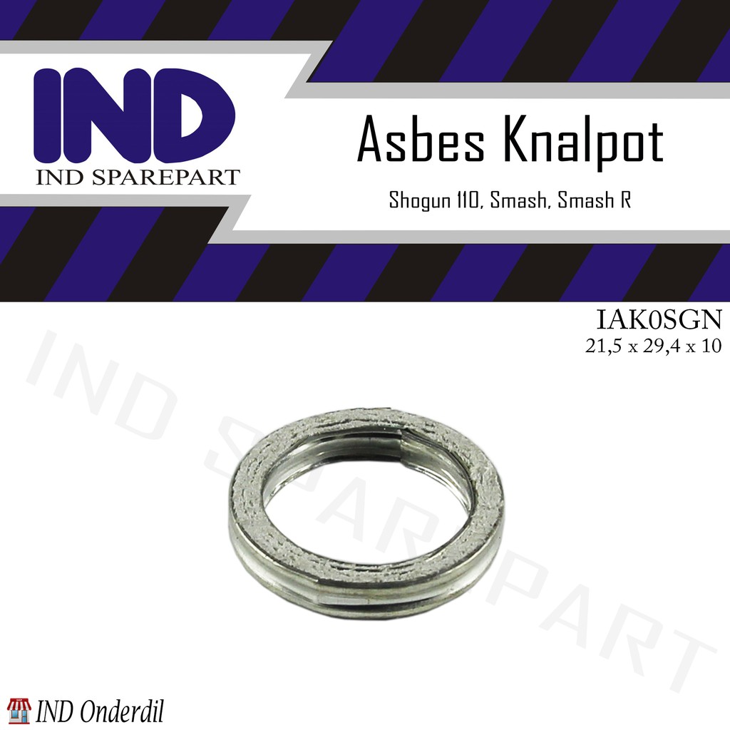 Asbes-Packing-Paking Knalpot-Kenalpot Shogun 110 Old-Lama-Kebo/Smash-R