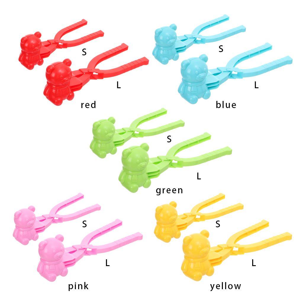 R-flower Mainan Klip Bola Salju DIY Untuk Anak-Anak