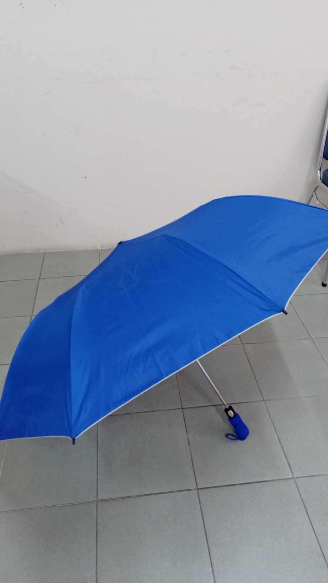 Tabasa Payung Golf Lipat Dua Polos Warna Warni Besar 2 Sablon