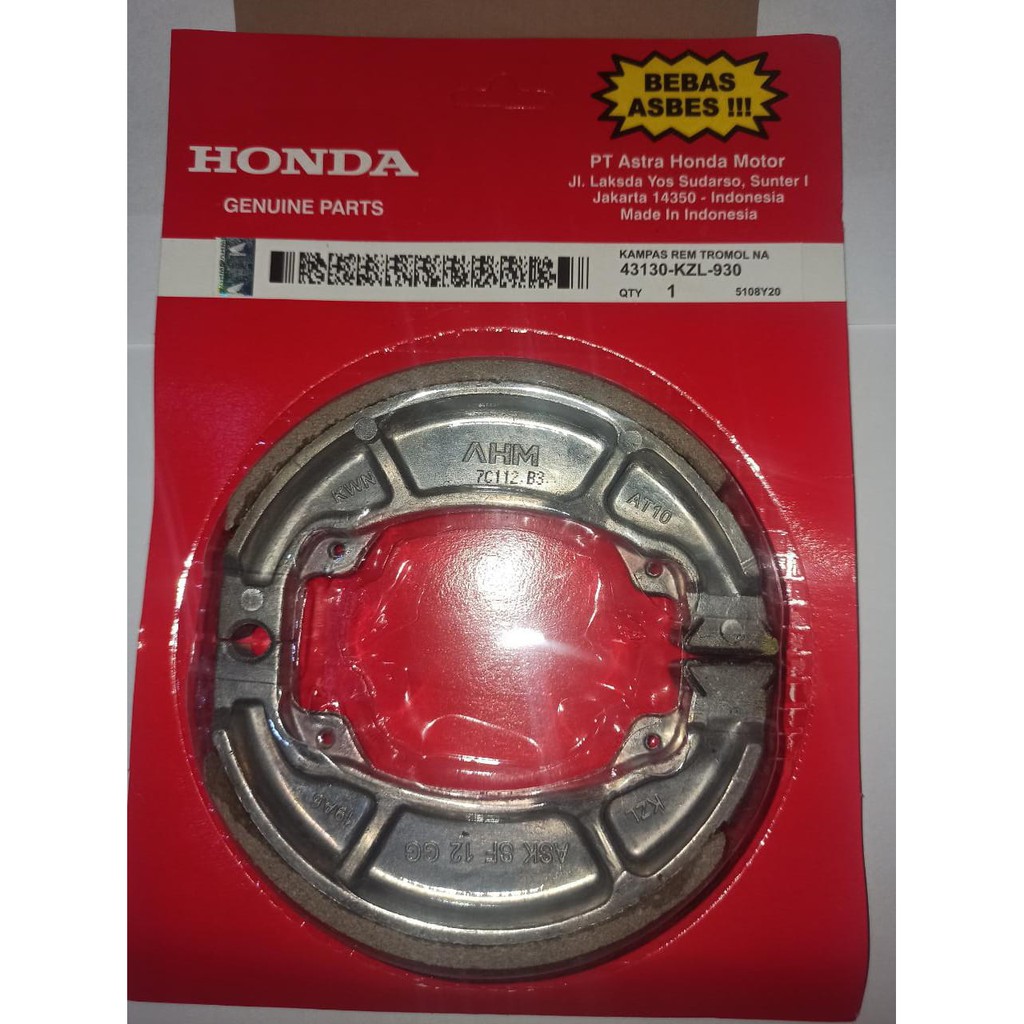 KAMPAS REM BELAKANG BEAT VARIO SCOOPY KAMPAS REM TROMOL BRAKE HONDA VARIO BEAT NEW BARU OLD LAMA-1