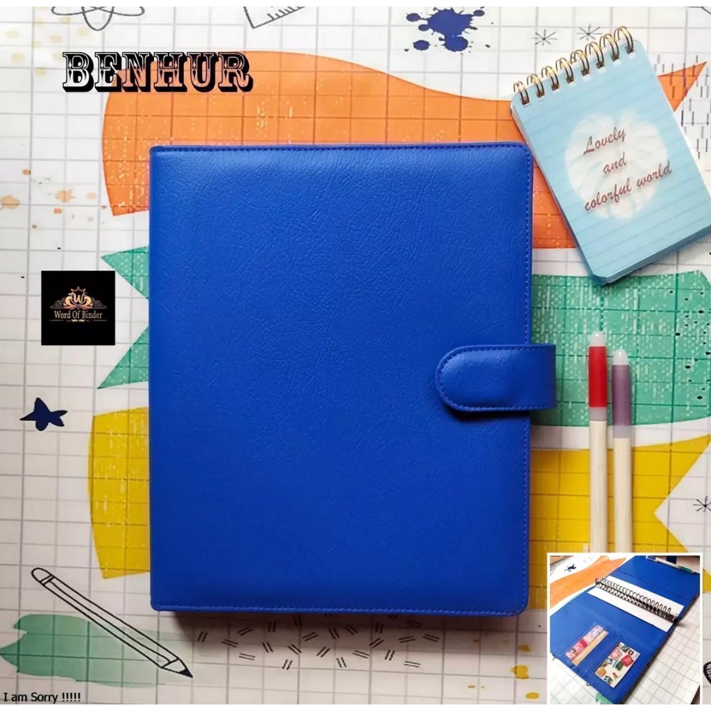 

Binder Kulit A5 BIRU