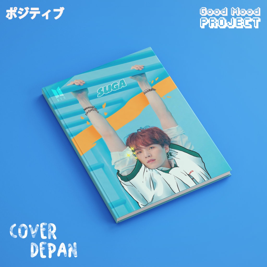

Buku Tulis Catatan KPOP BTS Art Suga Hardcover A5 Notebook Agenda Planner Jurnal Notes