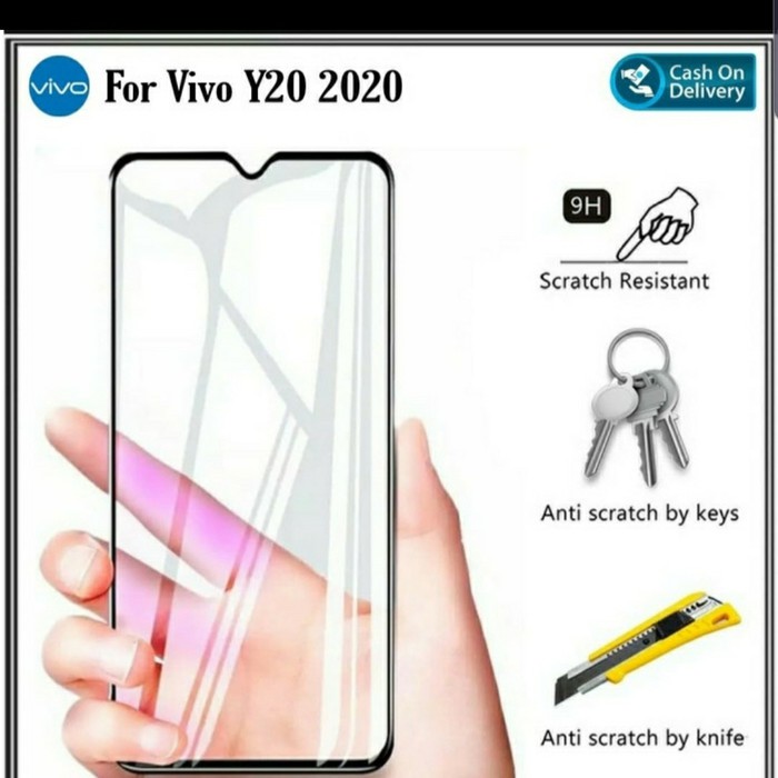 VIVO Y20 Y20i Y20S Y20SG Y12S TEMPERED GLASS FULL COVER 6D 9D 11D SCREEN GUARD