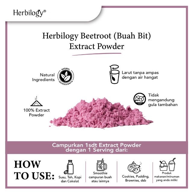 Herbilogy Beet Extract Powder 75g