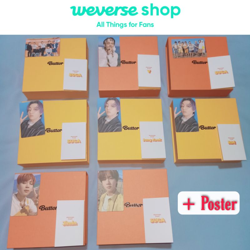 Unsealed Album BTS Butter Weverse