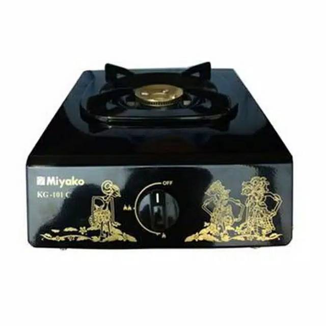 Miyako Kompor Gas 1TungkubTeflon Kg101C / KG101Wayang