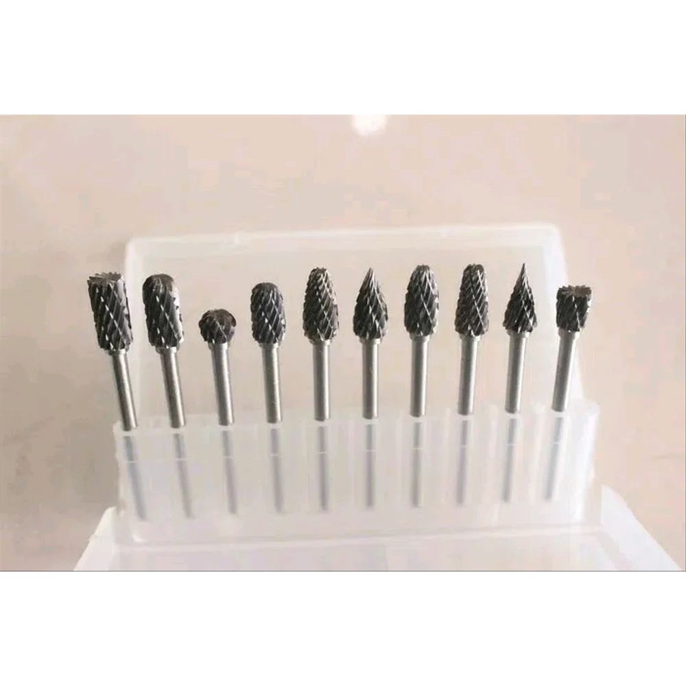 Termurah MATA TUNER BESI SET - CUNER CARBIDE - MATA BOR TUNER 3MM - COREK MOTOR TUNER BESI Terlaris