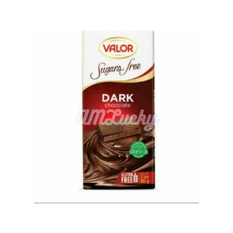 

Valor Dark Chocolate Sugars Free100gr