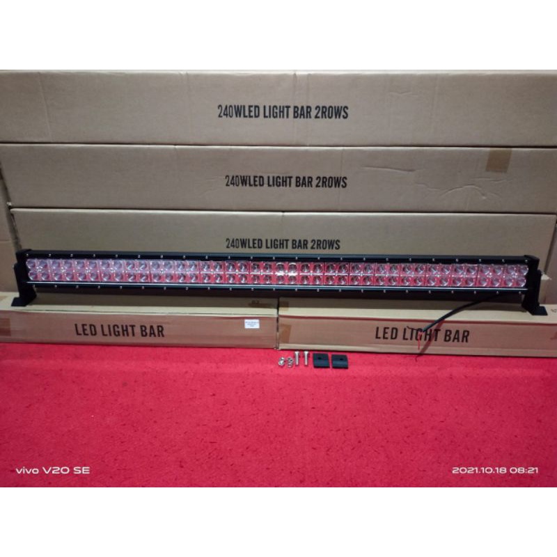 lampu sorot  led bar 60cm  105cm 1 warna 1mode