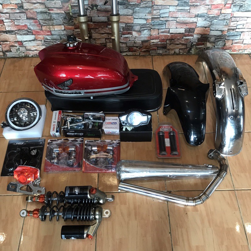 PAKET BODYSET CB SULTAN /TANGKI DORAEMON/ TANGKI PRES 125