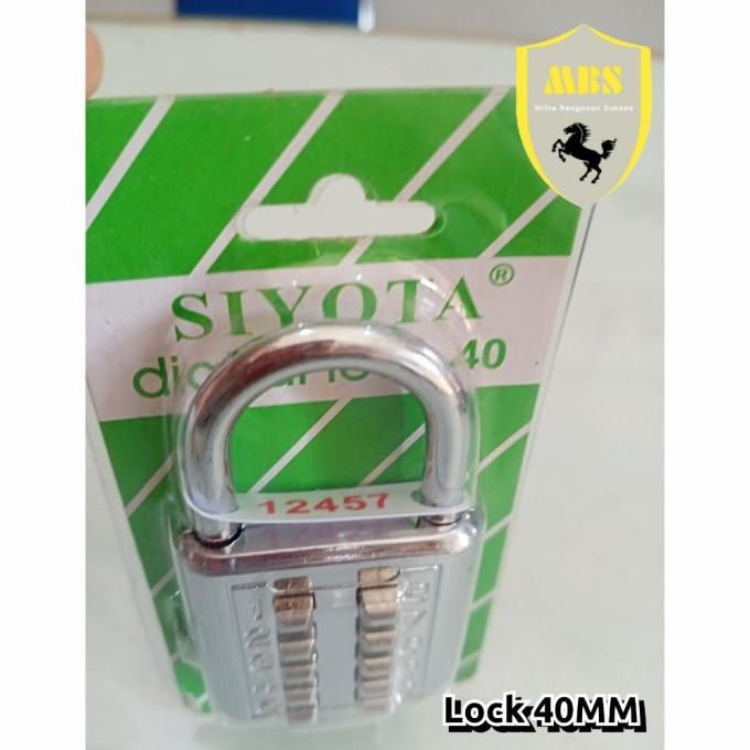 *****] GEMBOK KODE ANGKA /GEMBOK DIGITAL KODE SIYOTA