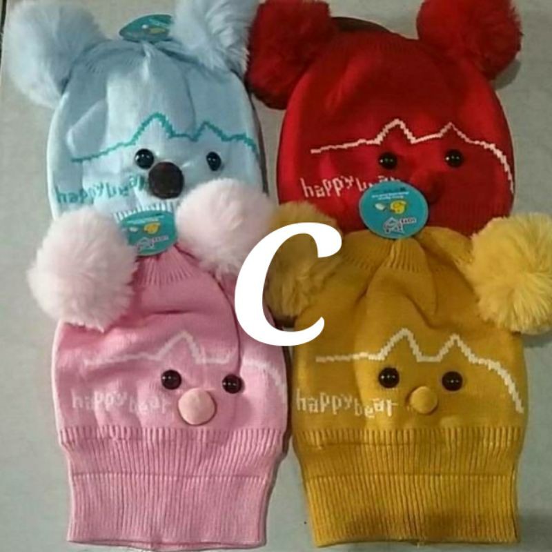 Aneka topi rajut