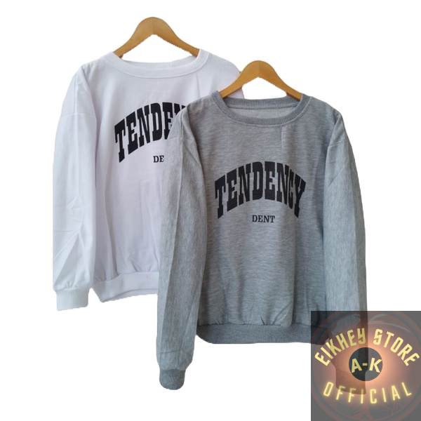 Sweater Pria Wanita Tendency  Bahan Fleece