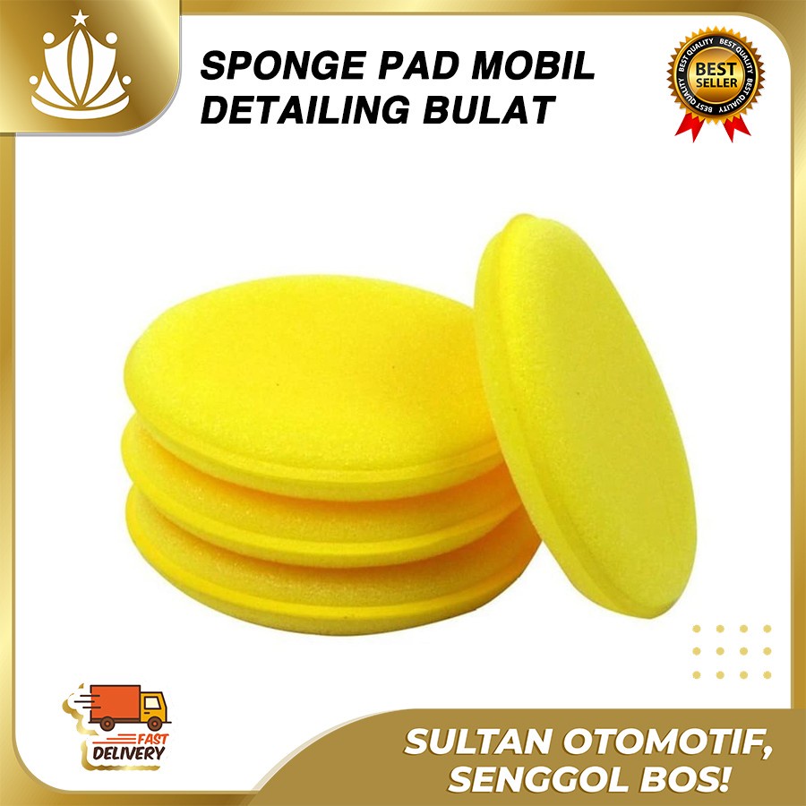 SPONGE PAD WASH AND WAX / BUSA SPONGE CUCIAN MOBIL TEBAL HIGH QUALITY