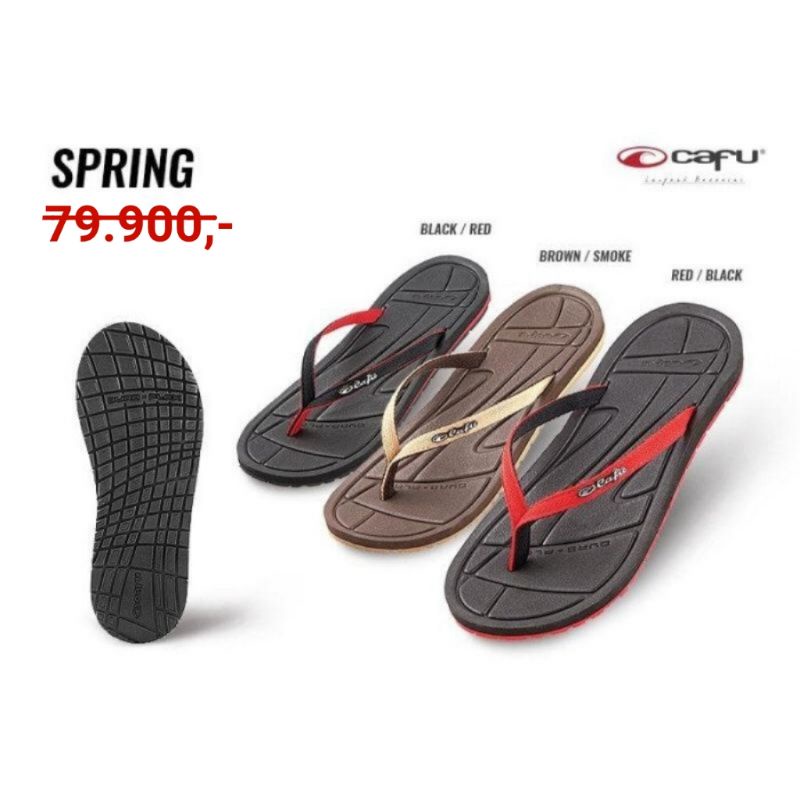 Sandal Jepit Cafu Wanita Casual Spring Original