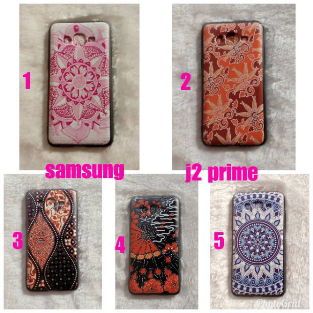CASE TPU BATIK SAMSUNG J2 PRIME