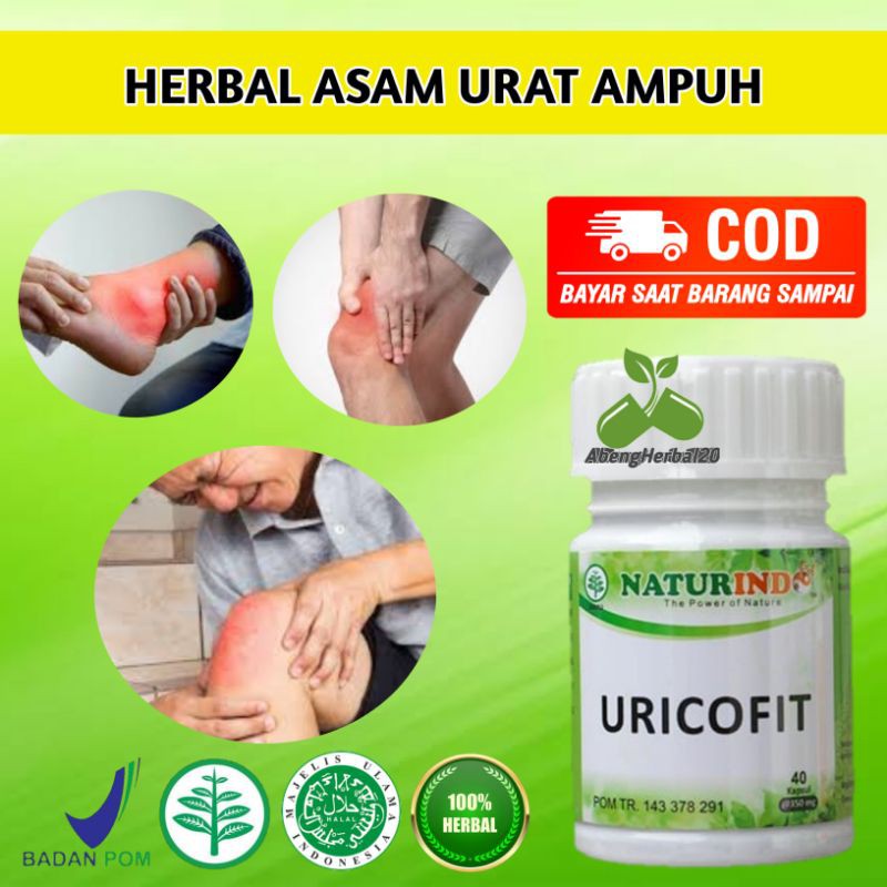 URICOFIT obat herbal asam urat nyeri sendi dengan gejala peradangan kesemutan kebas-1