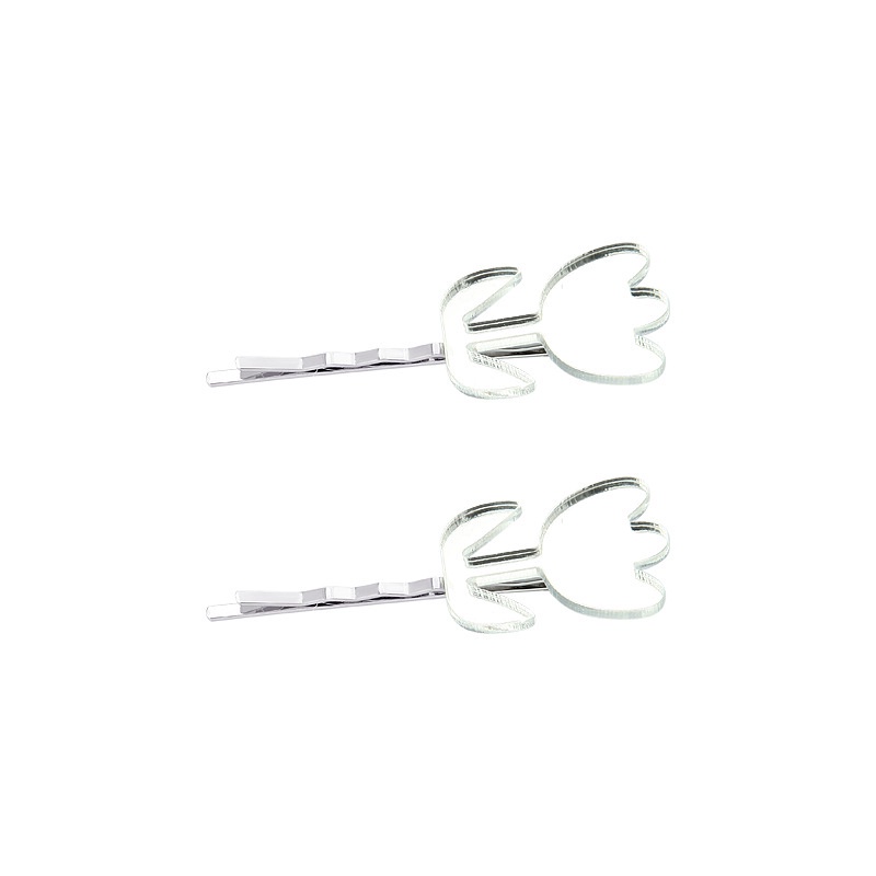 Metal Tulip Hairpin Accessories Cute All-match Simple