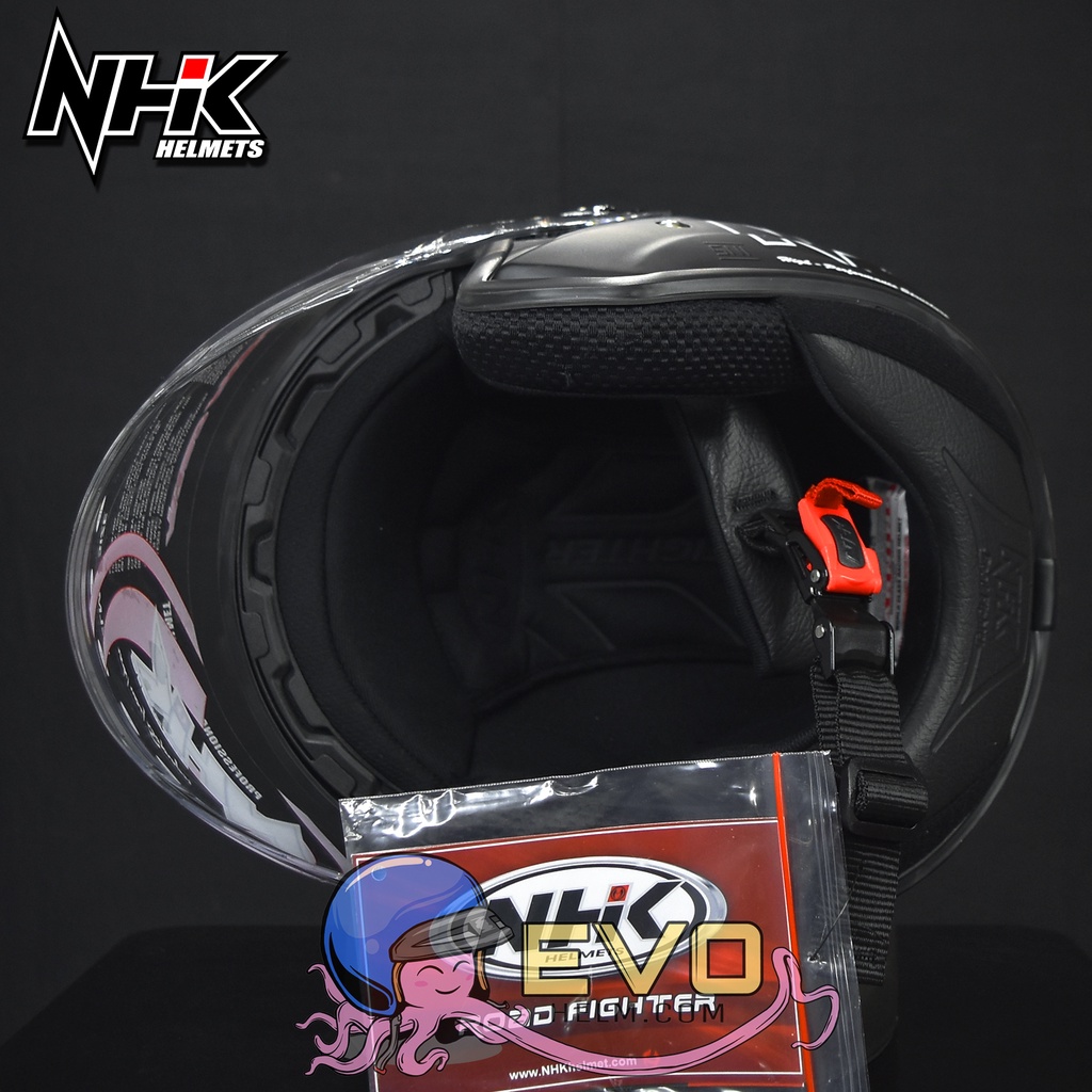 NHK R6 SOLID SEMUA WARNA ORIGINAL HELM NHK HALF FACE SINGLE VISOR - ONGKIR 2KG