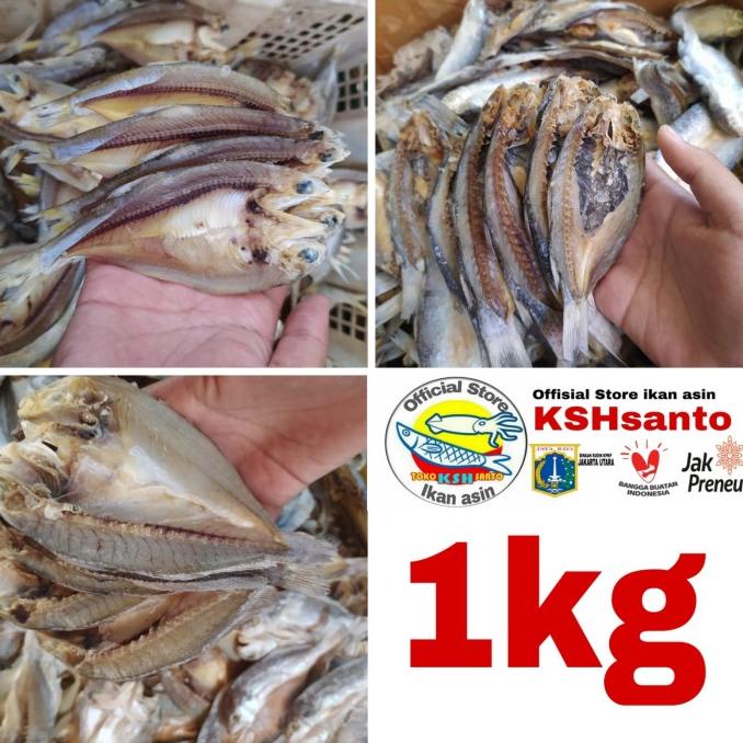 

[COD] Ikan Asin Aneka BELAH,BELAHAN netto-1kg [COD]