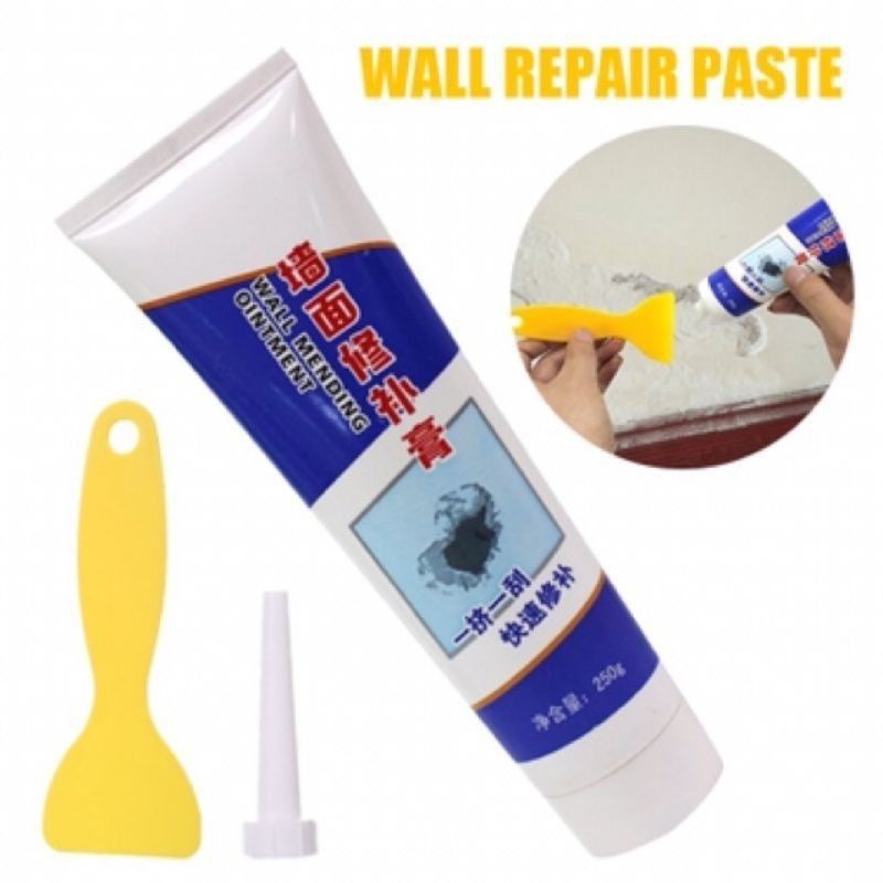 PASTA DEMPUL PRAKTIS WALL REPAIR PASTE 250 GR PASTA DEMPUL PENAMBAL DINDING