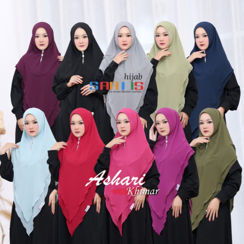 KHIMAR ASHARI By SARKiS - Khimar ceruti by sarkis