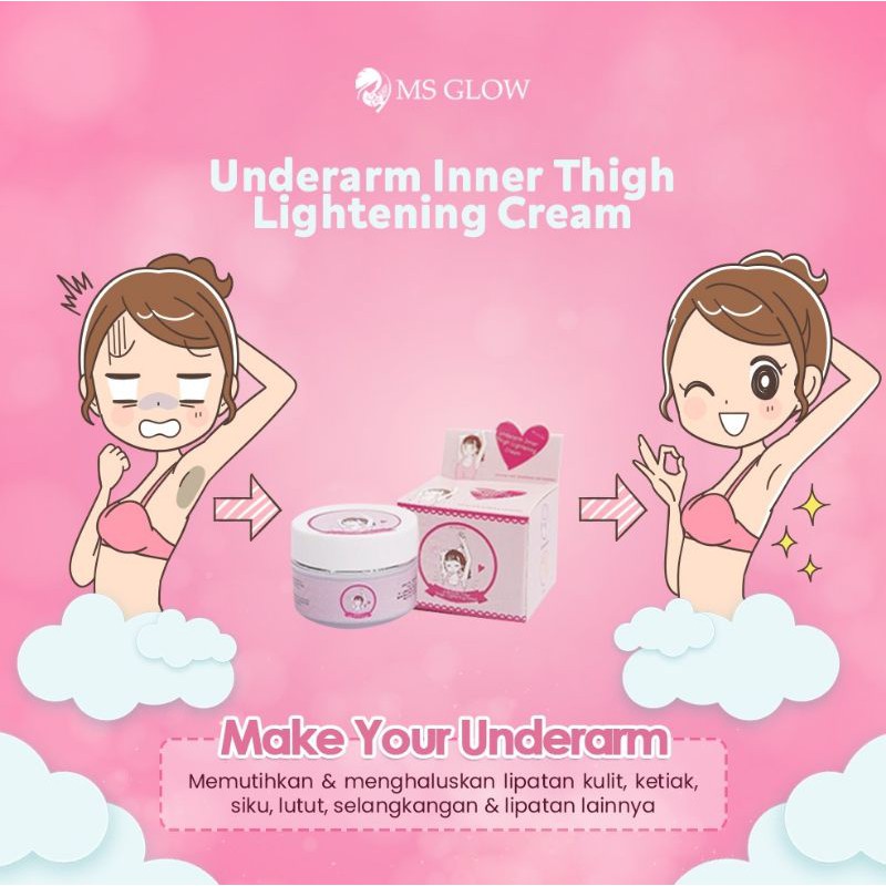 Underarm MS Glow | MS GLOW PATI | MSGLOWPATI.ID