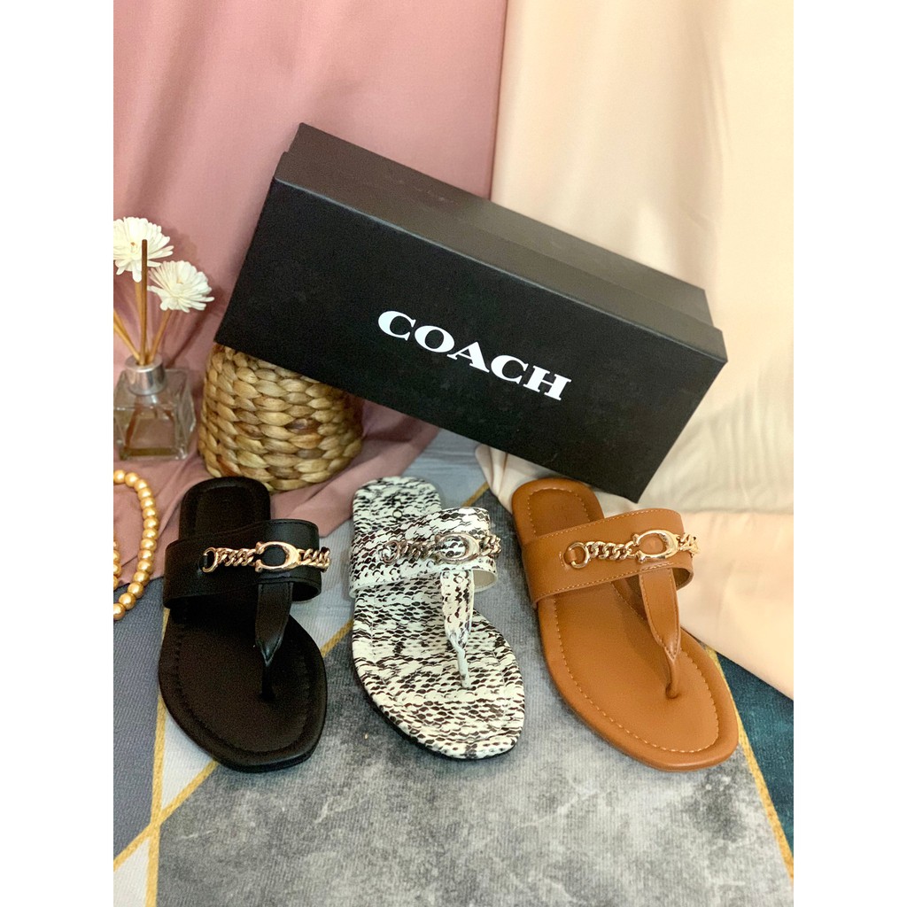 [7.7 Boombastis Sale⚡] - SANDAL WANITA CHS001 FLAT SENDAL PREMIUM IMPORT