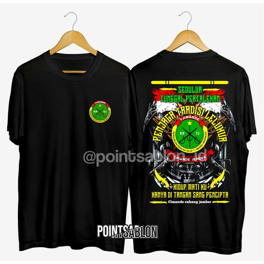 Kaos Cimande Kaos Tjimande Kaos TTKKDH Kaos Pencak Silat Cimande Baju Cimande Baju Tjimande Atribut 
