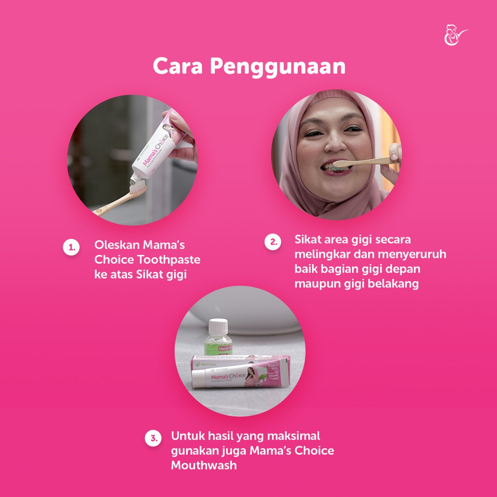 Mamas Choice Toothpaste ( Pasta gigi halal tanpa fluoride khusus ibu hamil &amp; menyusui )