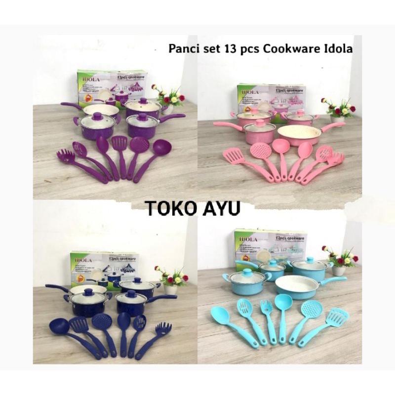 PANCI COOKWARE set 13 pcs idola