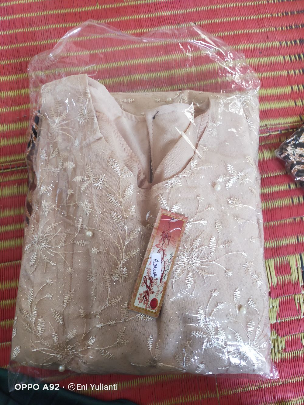 Ready Anak Cowok - Batik Couple Brokat Nyk Cinderella Tulle Tali Serut Free Selendang