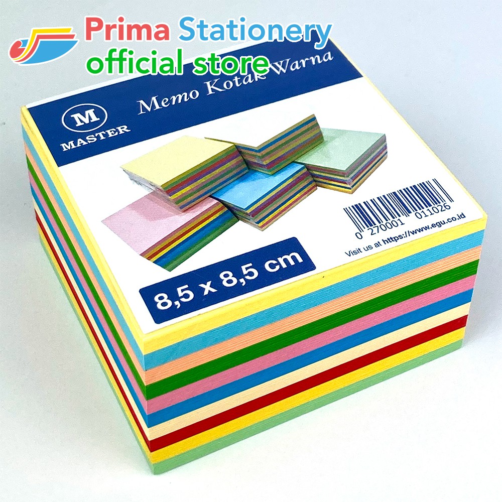 

Master Memo Kotak Warna Bahan Kertas HVS Warna Sinar Spectra