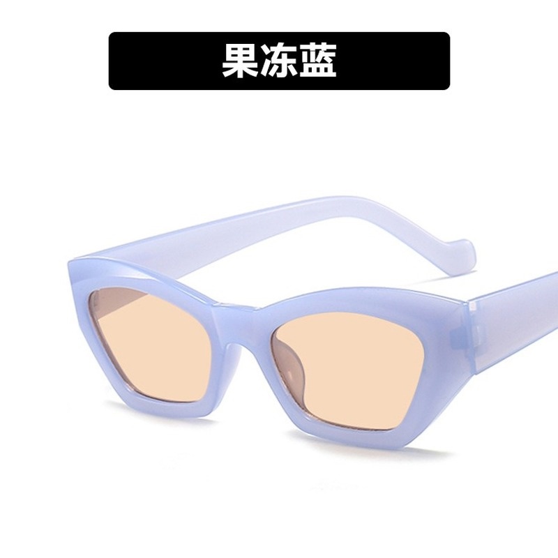 (YUZHU) COD Kacamata Hitam Retro Gaya Wanita/Pira Kaca Mata Kucing Korea Fashion Gaya Cewek Sunglasses