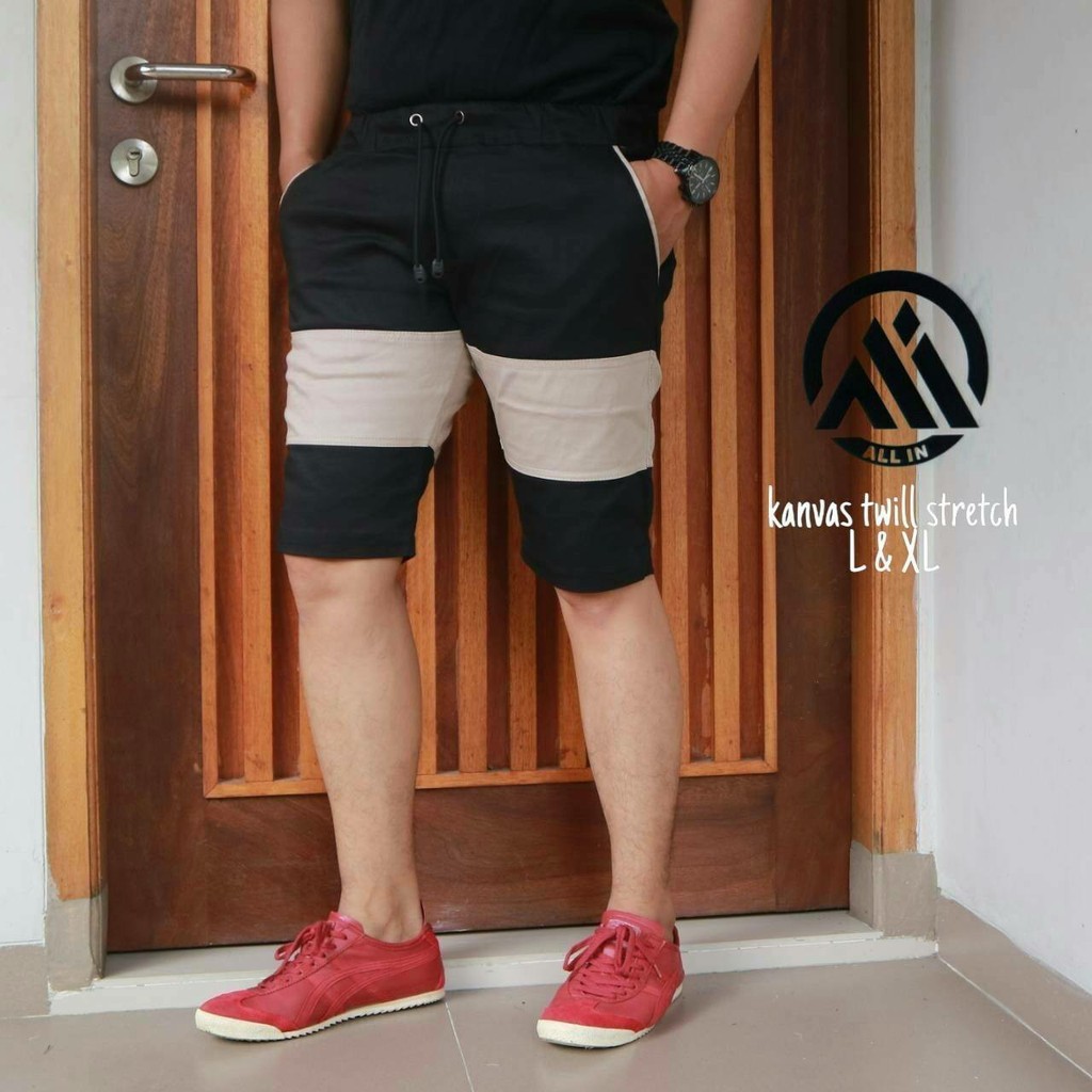 CELANA CHINO PENDEK COMBINASI / CELANA CHINO PENDEK / CELANA CHINO PRIA / CELANA PENDEK / CELANA