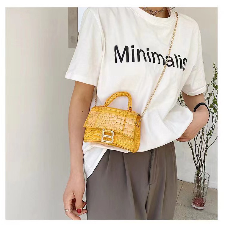 Rowling (Tas-120)Tas Wanita Fashion Wanita Croco B/Tas Wanita Casual Mewah Import Dan Berkualitas