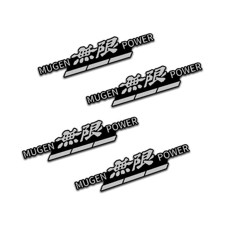 4pcs Stiker Suara Audio Mobil Bahan Alloy Untuk Honda Accord Odyssey Crv Jazz Pilot Civic City