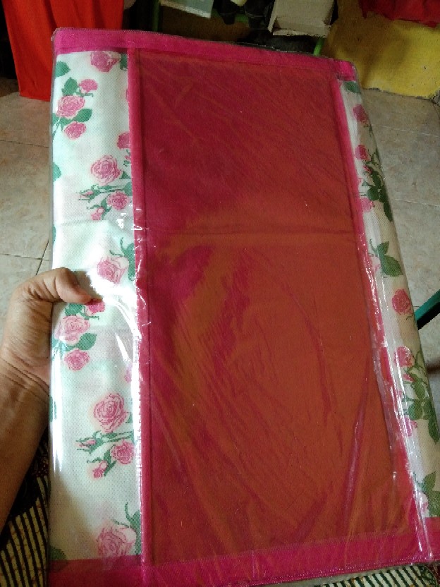 Promo Murah Rak Gantung Tas Motif Bunga Full Resleting  Kualitas Terbaik Dan Termurah