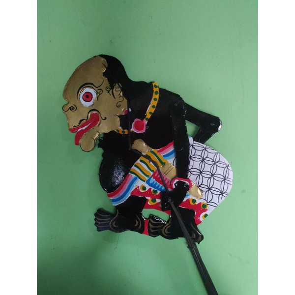 wayang kulit kertas mainan bagong ukuran standar pentas pedalangan