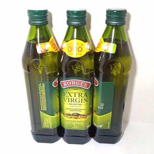 

BISA COD Minyak Zaitun BORGES Extra Virgin Olive Oil 500 ml - BORGES 500ml MURAH