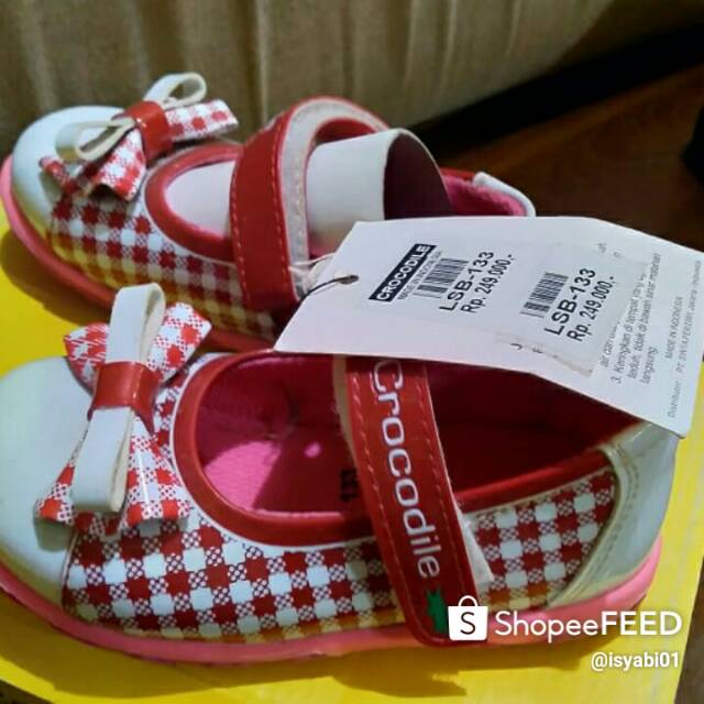 SALE Sepatu anak crocodile brand asli matahari Kualitas tinggi harga merakyat