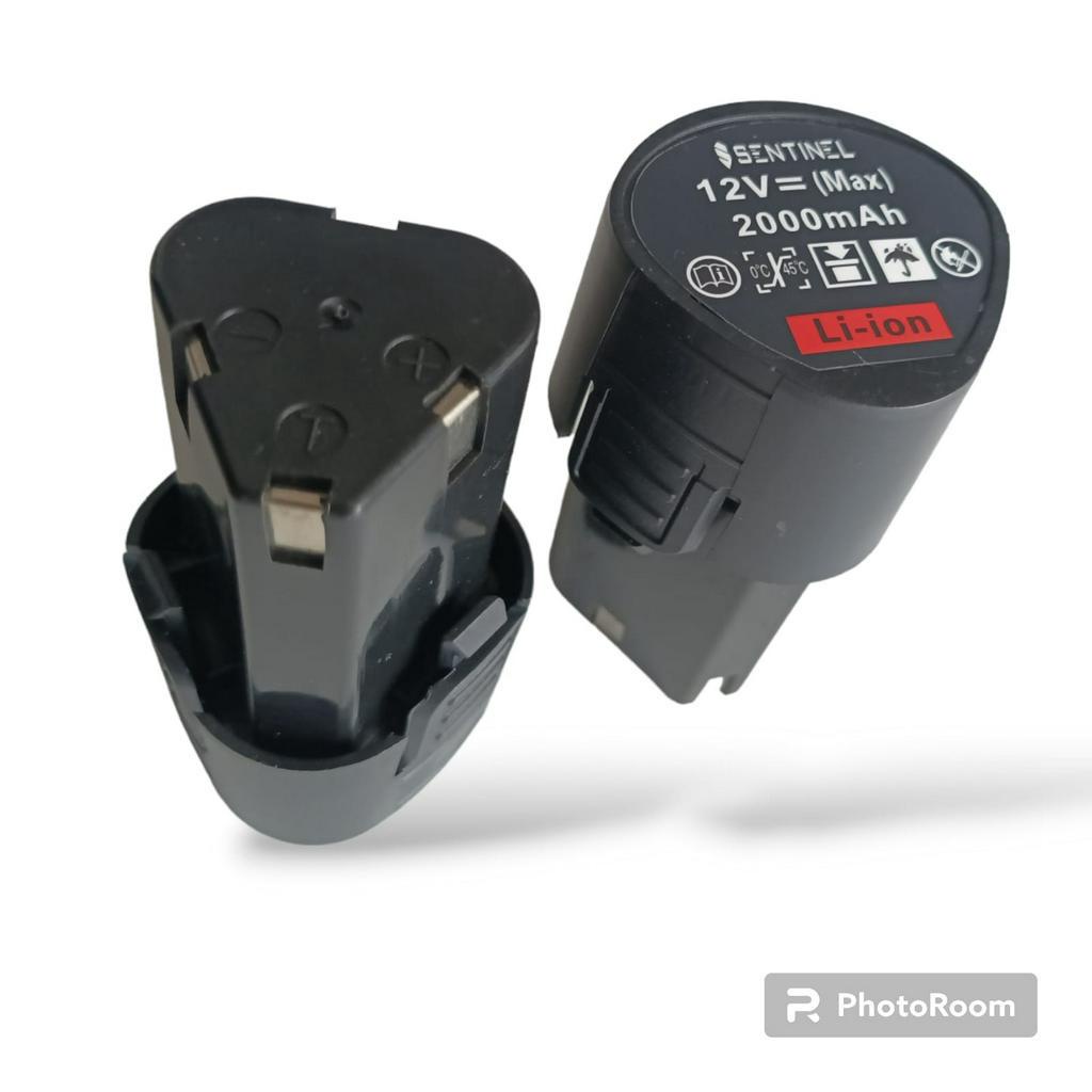 Baterai batrai batrai Bor Cordless 12Volt 1,5Ah & 2Ah SENTINEL Battery 12V Baterai Bor Cordless 12V 