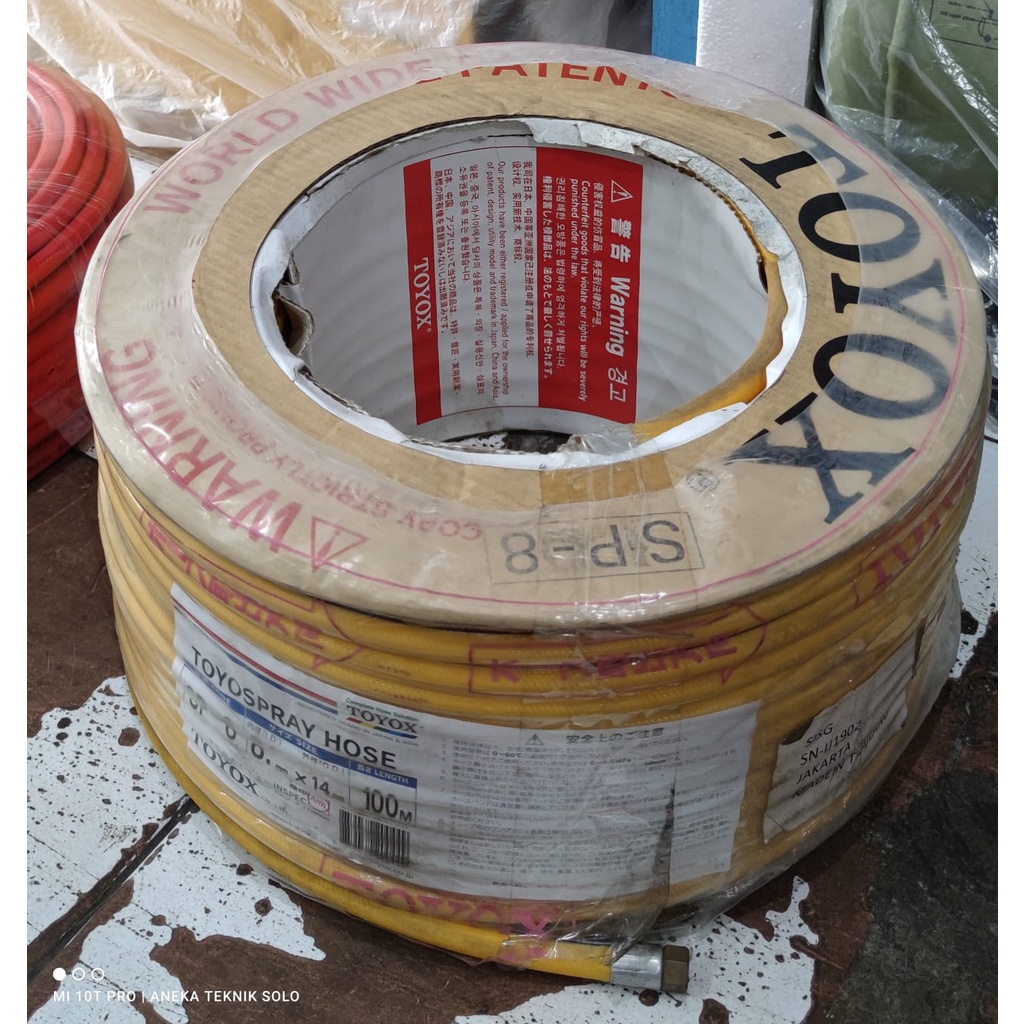 Selang Toyox 5/16" 100Meter Sprayer Hose Toyox Japan Toyox Hose