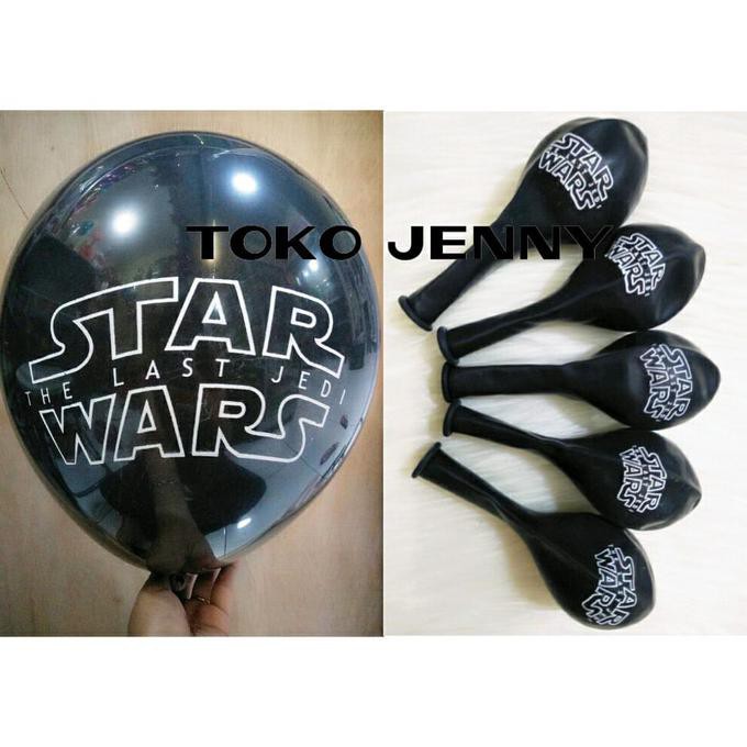 Balon Sablon Perlengkapan Ulang Tahun Tema Star Wars