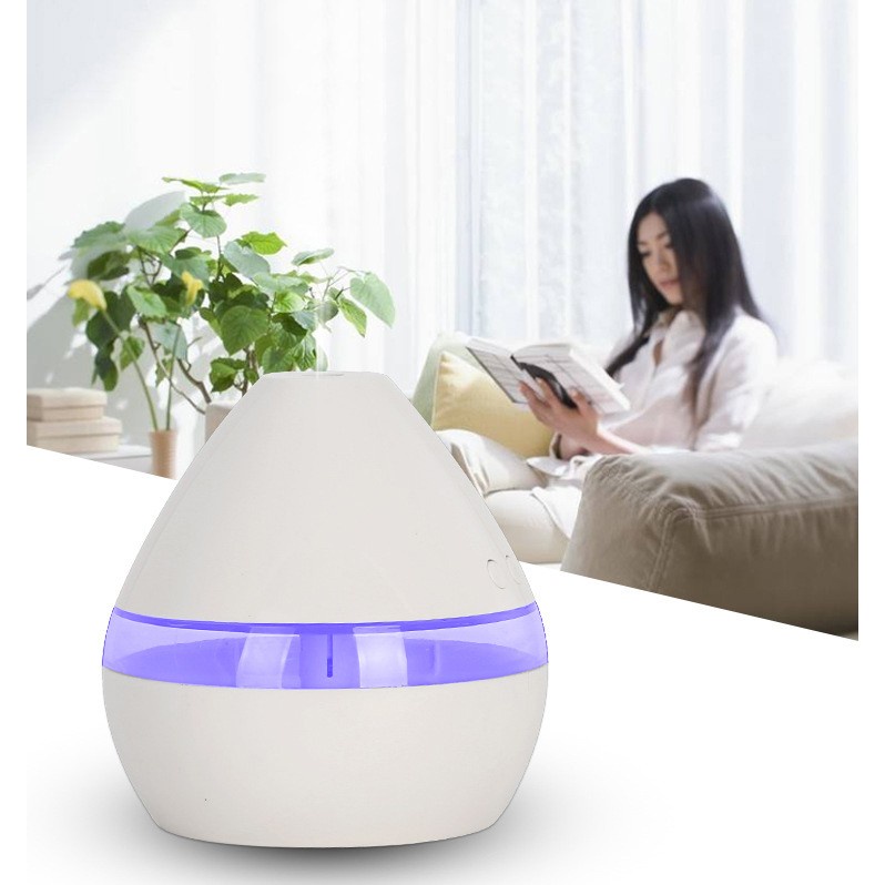 Air Humidifier Diffuser 300ml + Lampu Tidur RGB - Aroma Terapi - H296