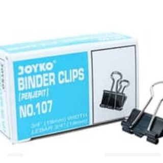 Binder clip Joyko 107 (12pcs) 19mm